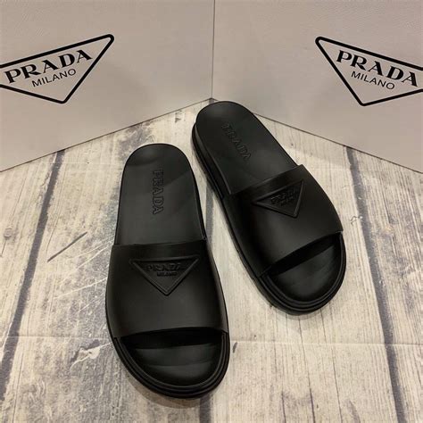 prada slides mens sale|prada apron toe slides.